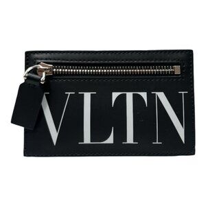 Valentino Garavani VLTN Leather Cardholder